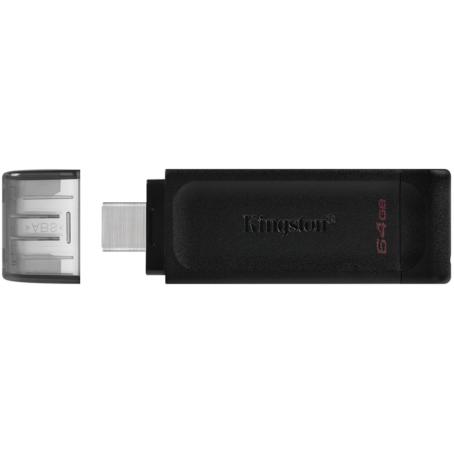 Kingston 64GB USB-C 3.2 Gen 1 DataTraveler 70 - Image 2