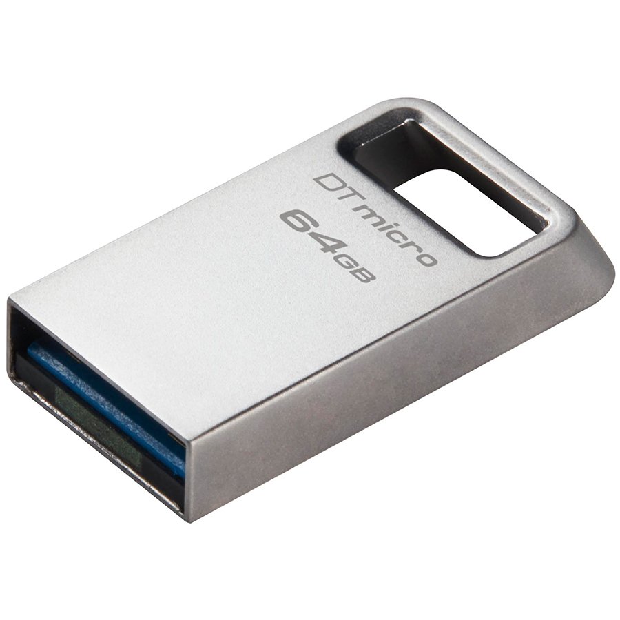 Kingston 64GB DataTraveler Micro 200MB/s Metal USB 3.2 Gen 1 - Image 2