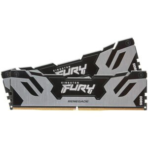 Kingston 64GB 6400MT/s DDR5 CL32 DIMM (Kit of 2) FURY Renegade Silver XMP