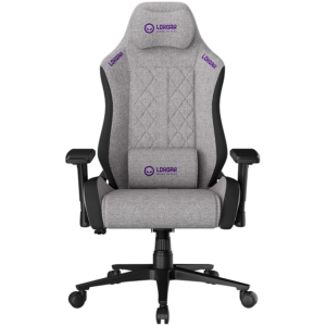 LORGAR CHA41, Ergonomic Gaming Chair Advanced, premium anti-stain fabric, Grey