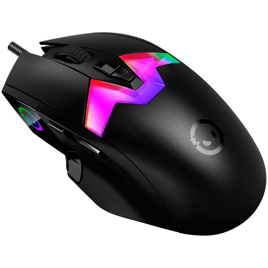 LORGAR MSP80, 8000 Hz Gaming Mouse Pro, Black - Image 2