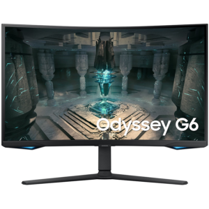 Monitor LED Samsung LS32BG650EUXEN Odyssey G65B, 32'' WQHD Curved 1000R 16:9 (2560x1440) VA 240Hz, 350 cd/2, 2500:1, HDR600, 1ms (GTG), 178/178, FS Premium Pro, G-Sync Compatible, 2xHDMI 2.1, 1xDP 1.4, 1xUSB 3.0, 1xUSB 2.0, RJ-45, WiFi, BT, Speakers 2x5W, Tilt/Swivel/Pivot/HeightAdj (120mm), VESA 100x100, 2Y