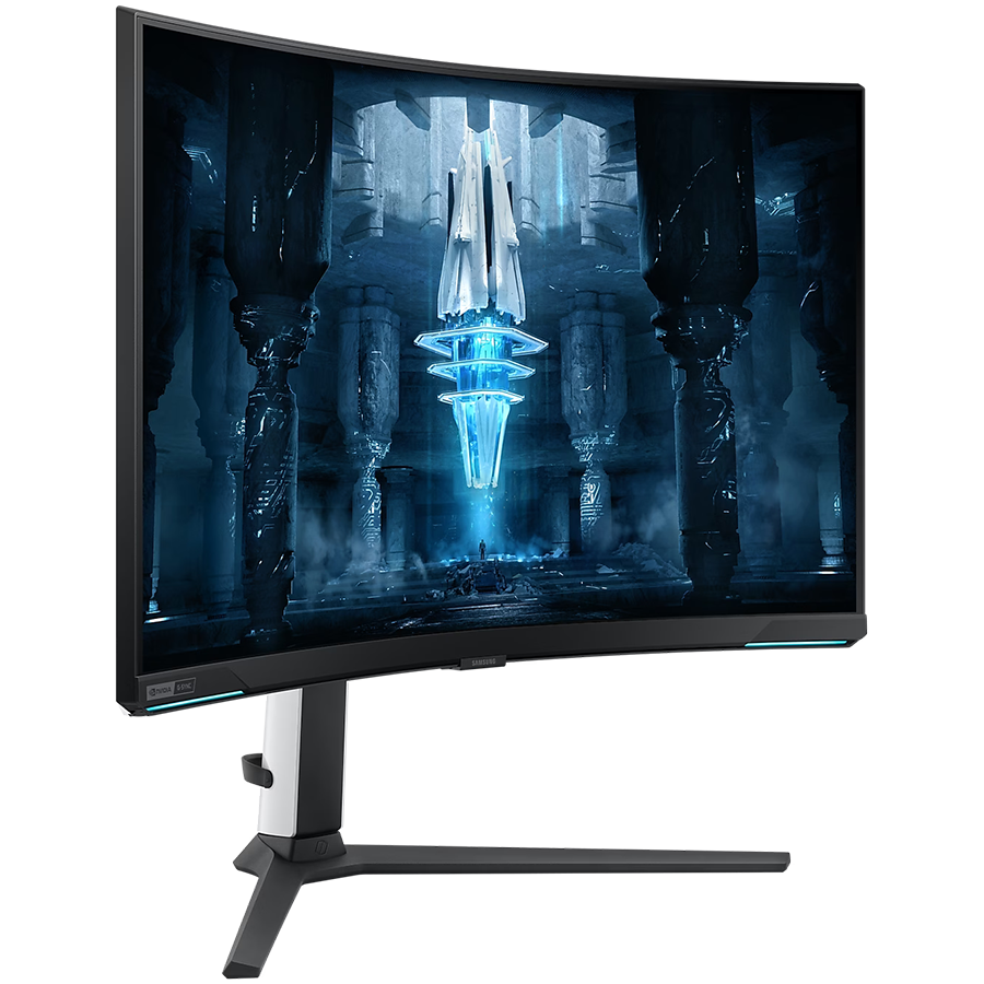 Monitor LED Samsung Curved LS32BG850NPXEN 32", VA, 16:9, UHD, 3840x2160@240Hz, 1,000,000 : 1, 178/178, 1ms, 350cd/m2, 2xHDMI, 1xDP, 2xUSB 3.0, VESA, Tilt, Swivel, Pivot, Height Adjust - Image 2