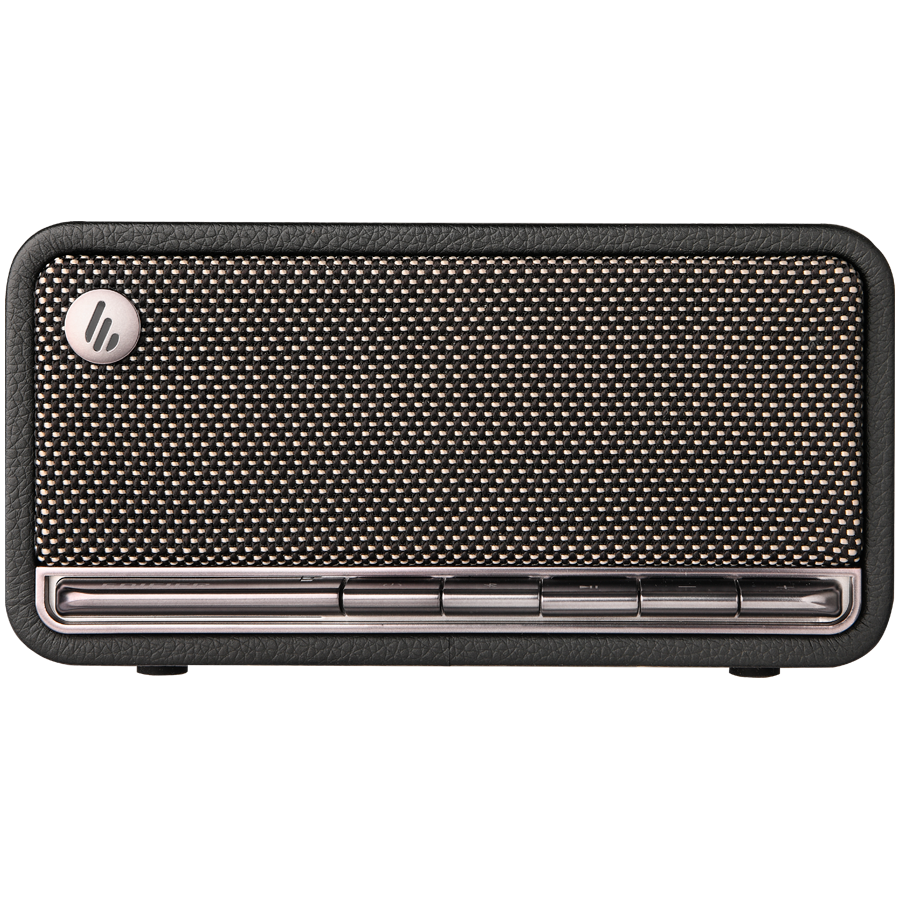 Edifier MP230 Bluetooth Speaker, BT V5.0, USB-C, AUX, TF Card, 2x 48mm Drivers, USB-C, 20W (RMS), Retro Black - Image 3