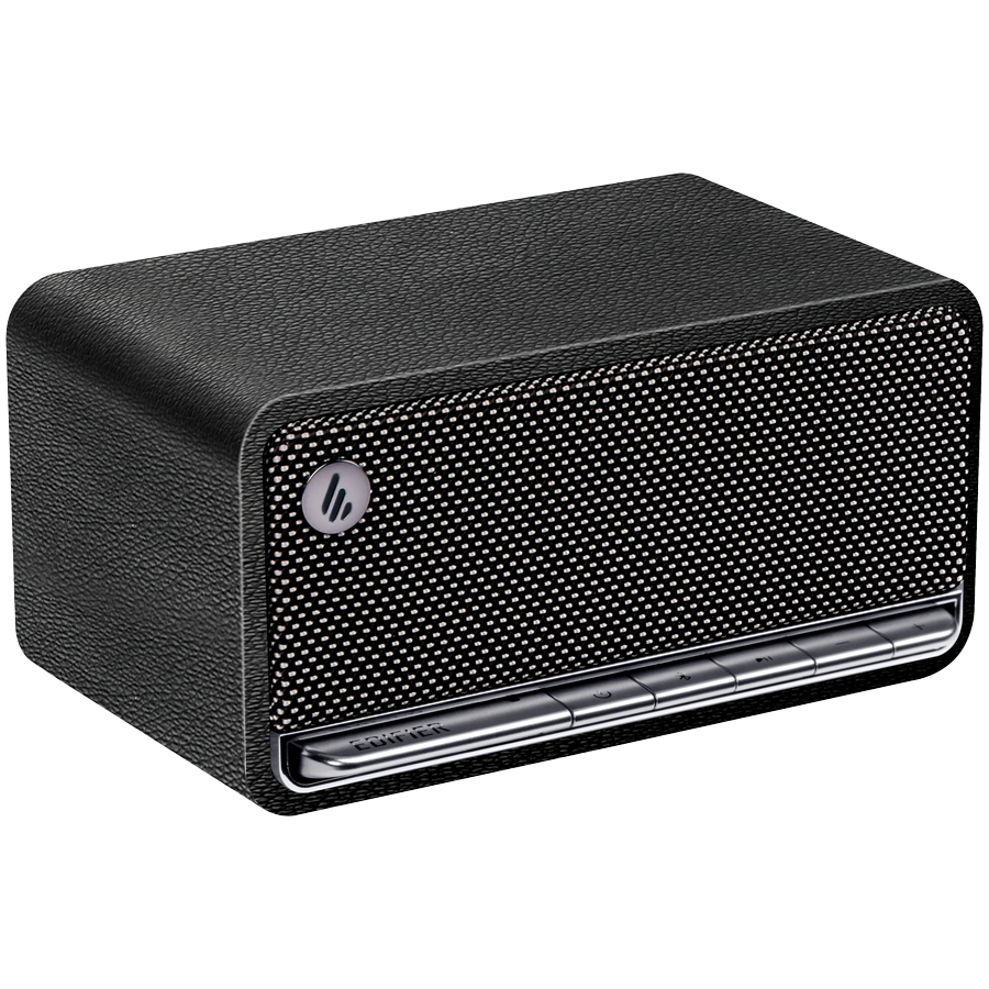 Edifier MP230 Bluetooth Speaker, BT V5.0, USB-C, AUX, TF Card, 2x 48mm Drivers, USB-C, 20W (RMS), Retro Black - Image 4