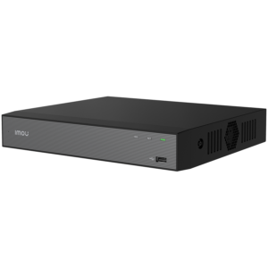 Imou 10-ch NVR, H.265, Max 8MP/15 fps, 1x RJ45 10/100, 1x VGA, 1x HDMI, 2x USB, 1x SATA max 16TB, Built-in Mic and Speaker, ONVIF, Smart detection (Motion, Person, Vehicle), DC 12V 2A