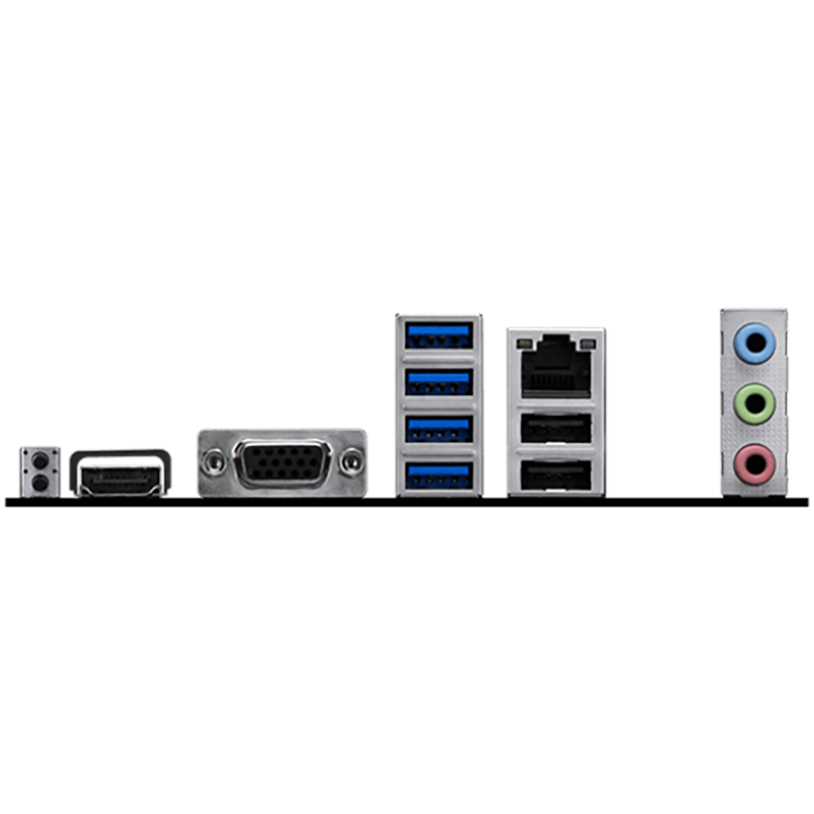 MSI PRO B840M-B, mATX, Socket AM5, 2x DDR5 Dual Channel DDR5 up to 8000(OC)MHz, 1x PCIe x16 slot, 2x M.2 slot, 2x USB 2.0, 4x USB 5Gbps, HDMI, VGA, 7.1 HD Audio, 2.5G LAN, 3Y - Image 3