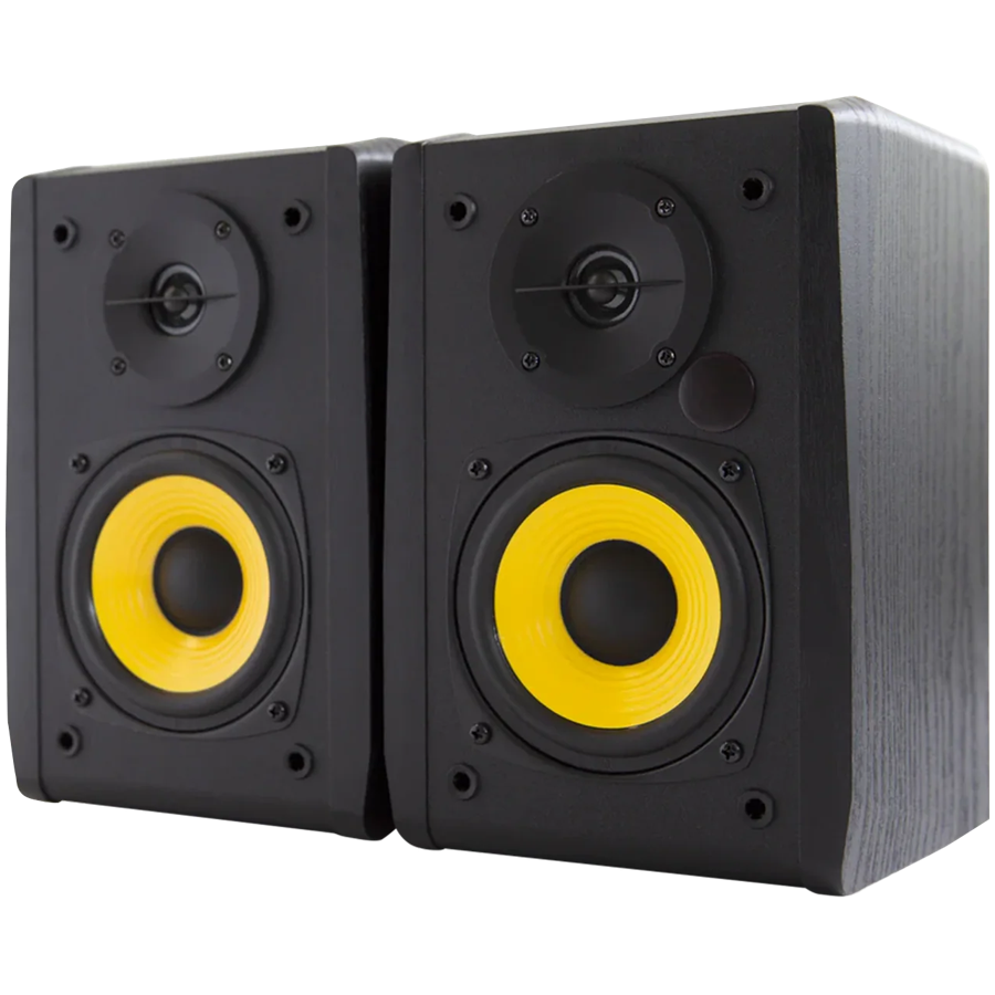 Edifier R1010BT Bookshelf Speakers, Bluetooth V5.1, Dual RCA Inputs, 4-inch Mid-Bass Drivers 0.5-inch Tweeters, 24 W RMS, Black - Image 3
