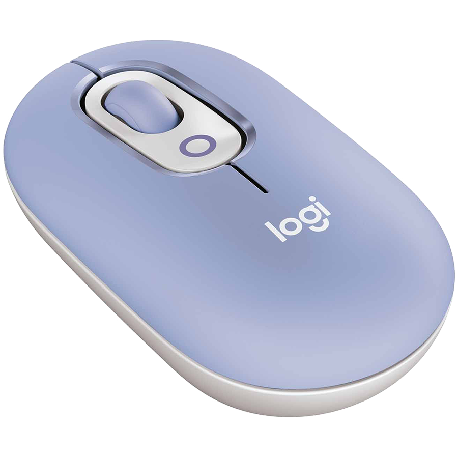 LOGITECH POP Mouse with emoji - LILAC - BT - EMEA28i-935 - FY25,TERRA