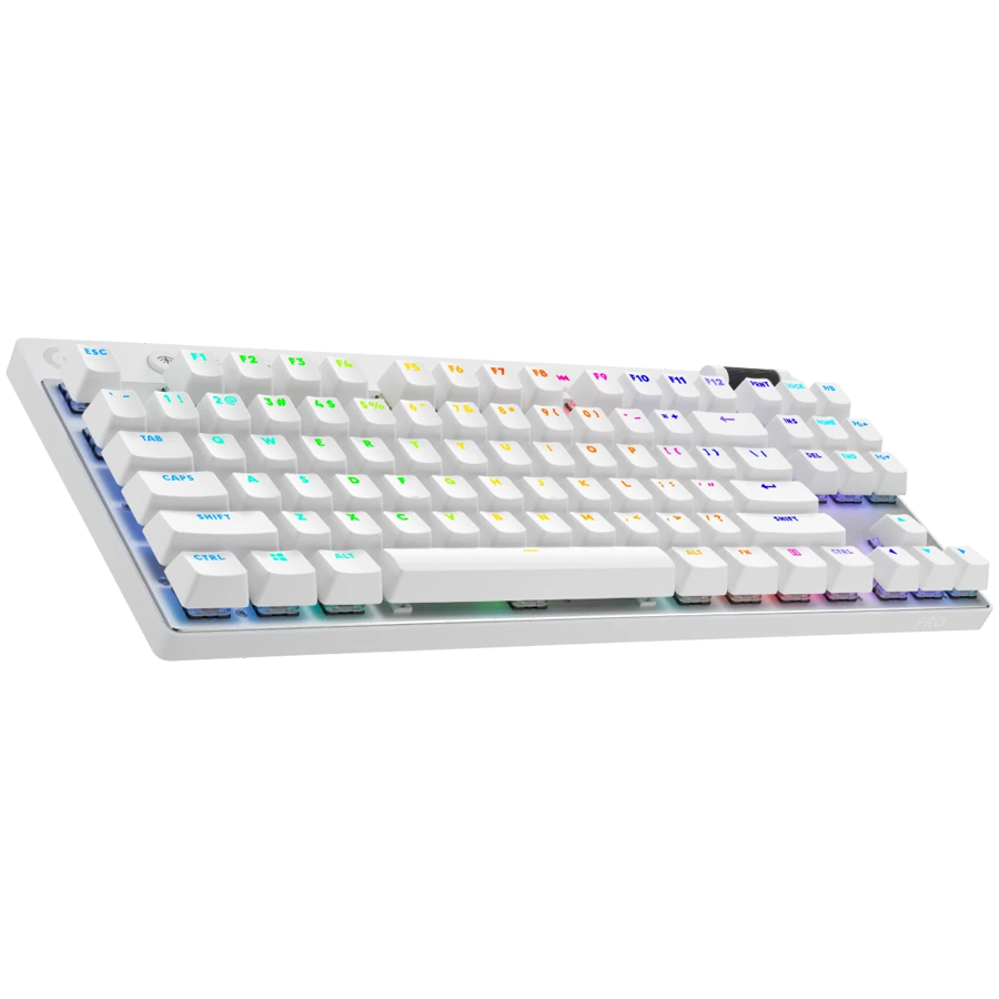 LOGITECH G PRO X TKL LIGHTSPEED Mechanical Gaming Keyboard - WHITE - US INT'L - TACTILE - Image 2