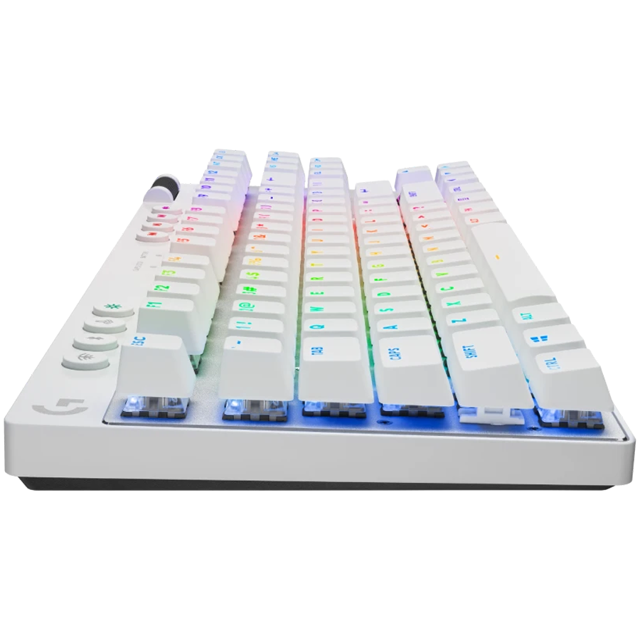 LOGITECH G PRO X TKL LIGHTSPEED Mechanical Gaming Keyboard - WHITE - US INT'L - TACTILE - Image 3