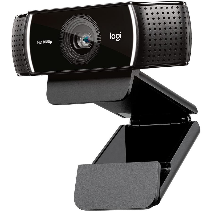 LOGITECH C922 Pro Stream Webcam - Tripod - BLACK - USB - Image 2