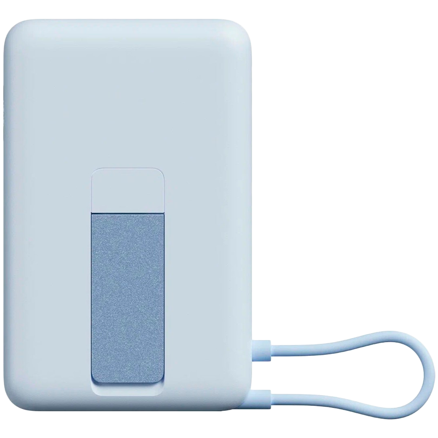 Xiaomi Magnetic Power Bank 10000 with Built-in Stand Blue - Image 2