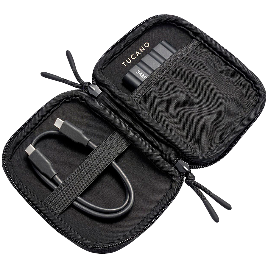 TUCANO TOPO HARD DISK POUCH, Black - Image 4