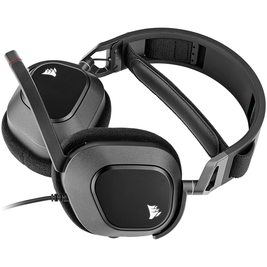 CORSAIR HS80 RGB USB Headset, Carbon - EU - Image 3