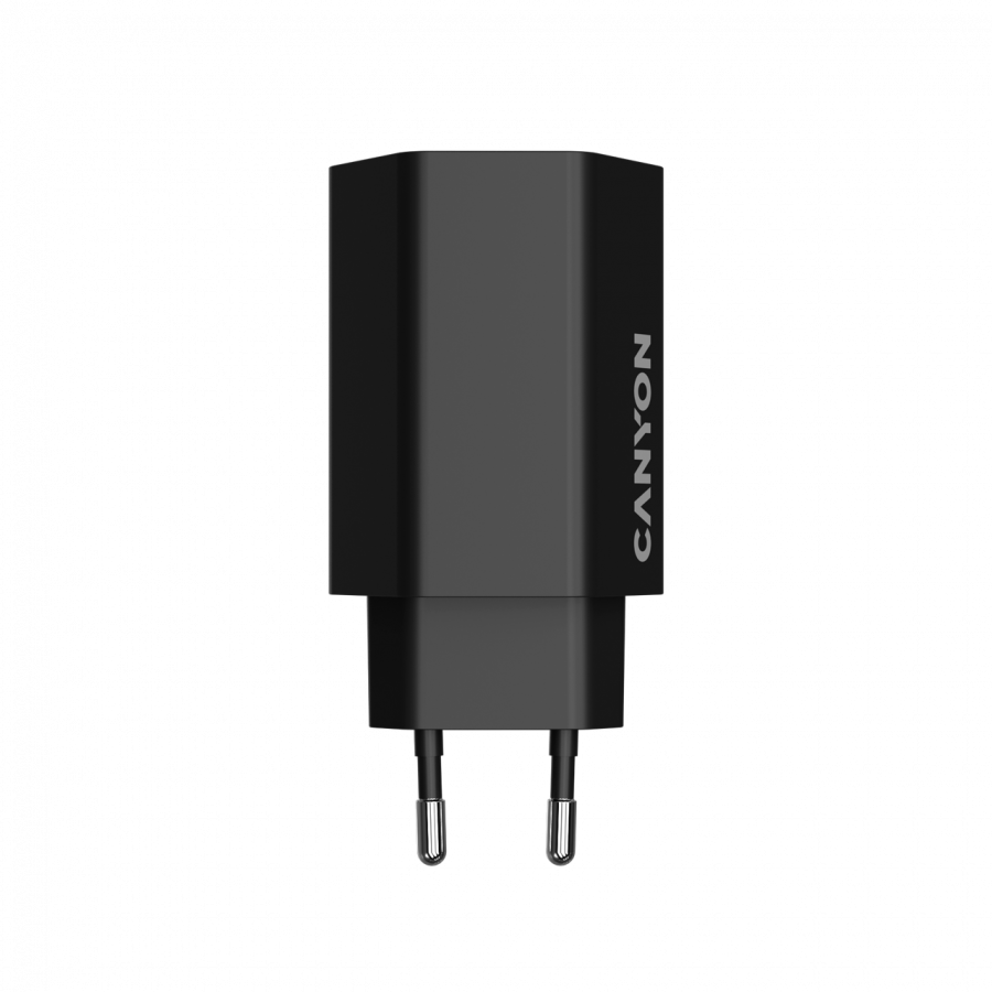 CANYON charger HEXAGON 65 GaN 65W 2xPD 1xQC EU Black - Image 4