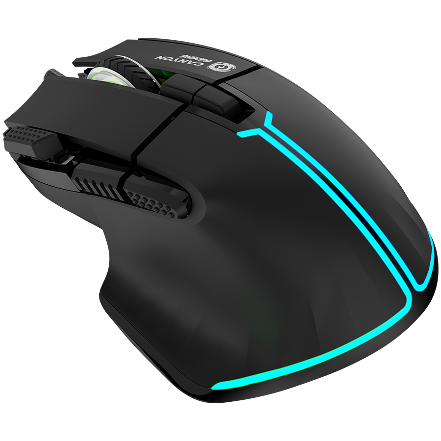 CANYON mouse Fortnax GM-636 RGB 9buttons Wired Black - Image 2