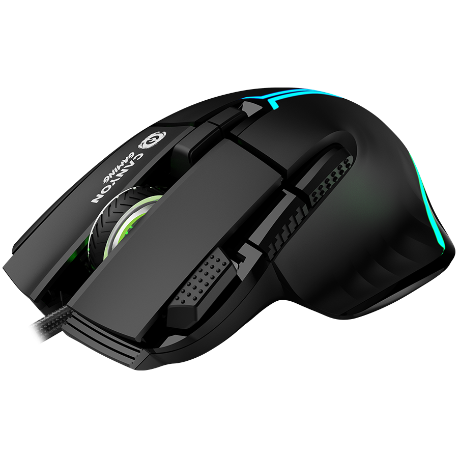 CANYON mouse Fortnax GM-636 RGB 9buttons Wired Black - Image 3