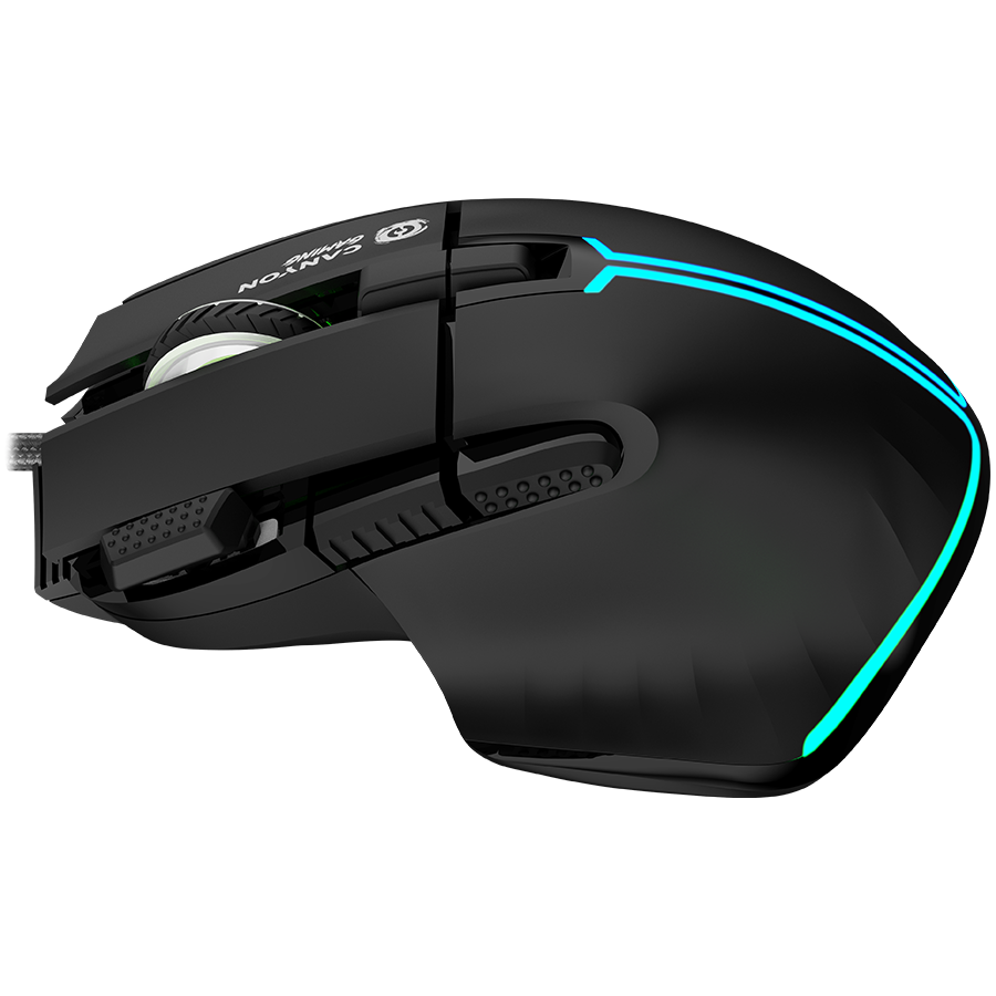 CANYON mouse Fortnax GM-636 RGB 9buttons Wired Black - Image 5