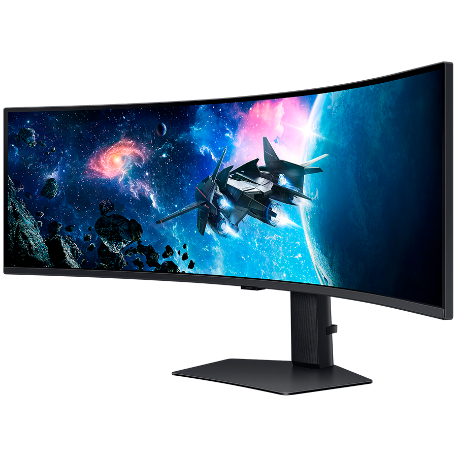 Monitor LED Samsung LS49CG950EUXEN Odyssey G95C, 49" DQHD Curved 1000R 32:9 (5120x1440) VA 240Hz, 450 cd/㎡, 2500:1, HDR1000, 1ms (GTG), 178/178, FS Premium Pro, 1xDP 2xHDMI, 2xUSB 3.0 , 3.5 Jack, Tilt/Swivel/HeightAdj (120mm), VESA 100x100, 2Y - Image 2