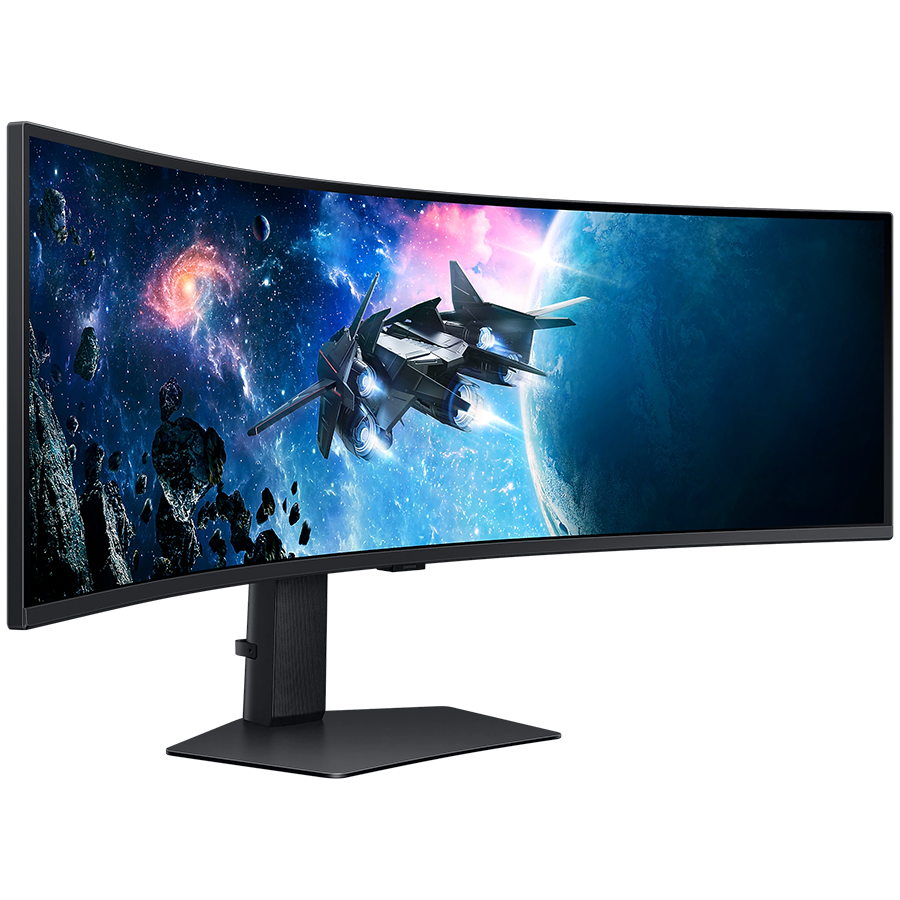Monitor LED Samsung LS49CG950EUXEN Odyssey G95C, 49" DQHD Curved 1000R 32:9 (5120x1440) VA 240Hz, 450 cd/㎡, 2500:1, HDR1000, 1ms (GTG), 178/178, FS Premium Pro, 1xDP 2xHDMI, 2xUSB 3.0 , 3.5 Jack, Tilt/Swivel/HeightAdj (120mm), VESA 100x100, 2Y - Image 3