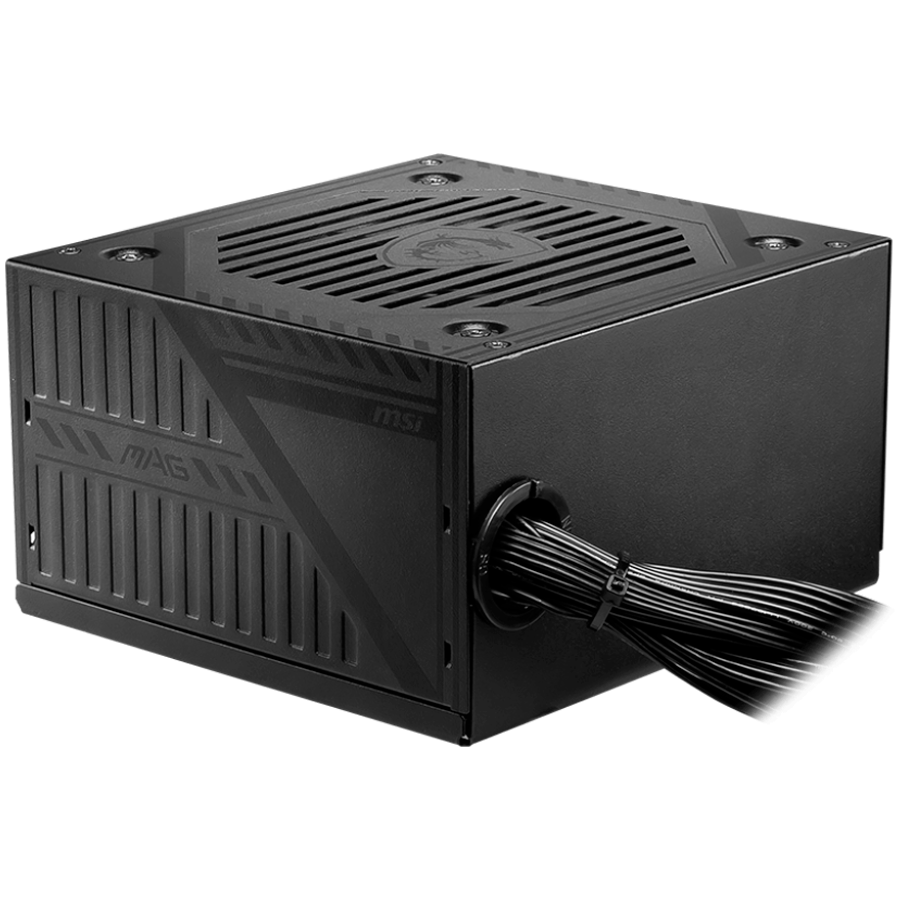 MSI MAG A550BNL, 550W, 80 PLUS Bronze, 120mm Low Noise Fan, Protections: OCP/OVP/OPP/SCP, Dimensions: 150mmx140mmx86mm, 3Y Warranty