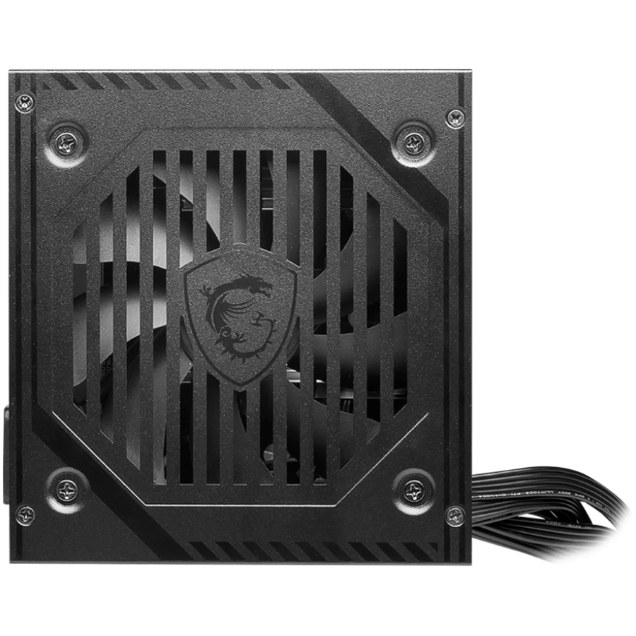 MSI MAG A600DN, 600W, 80 Plus Standart, 120mm Low Noise Fan, Protections: OCP/OVP/OPP/OTP/SCP/UVP, Dimensions: 150mmx140mmx86mm, 3Y Warranty - Image 2