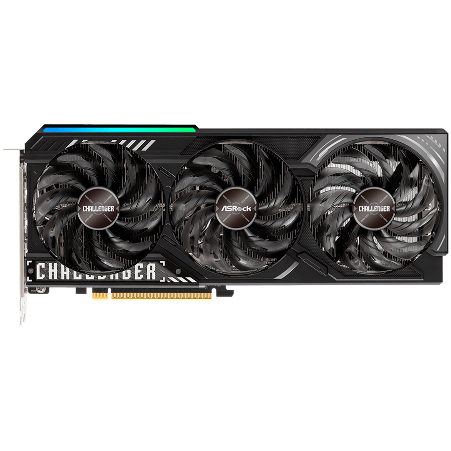 ASROCK Video Card AMD Radeon RX 9070 XT Challenger 16GB GDDR6 256-bit, 1x HDMI, 3x DP, 2x 8-pin PWR connector, PCIe 5.0 x16, recommended PSU 800W, 290 x 23 x 56 mm, 2.8-slot, 90-GA61ZZ-00UANF - Image 2