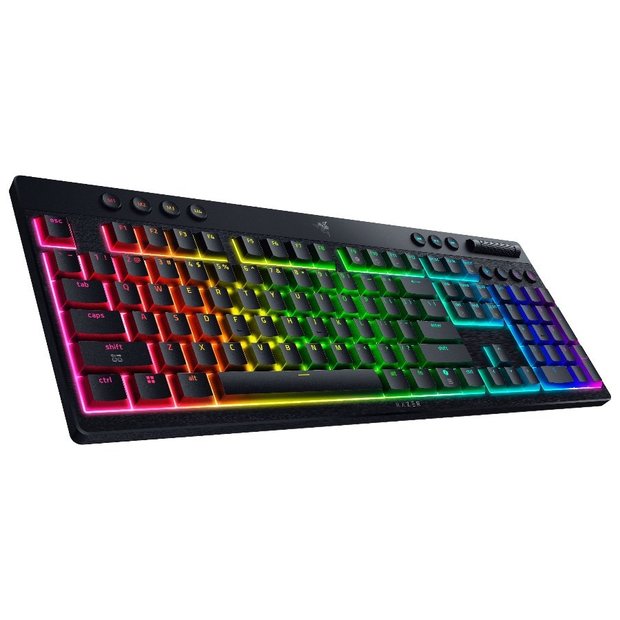 Razer BlackWidow V4 Low-profile HyperSpeed (Green Switch) - US Layout - Gaming Keyboard - Image 3