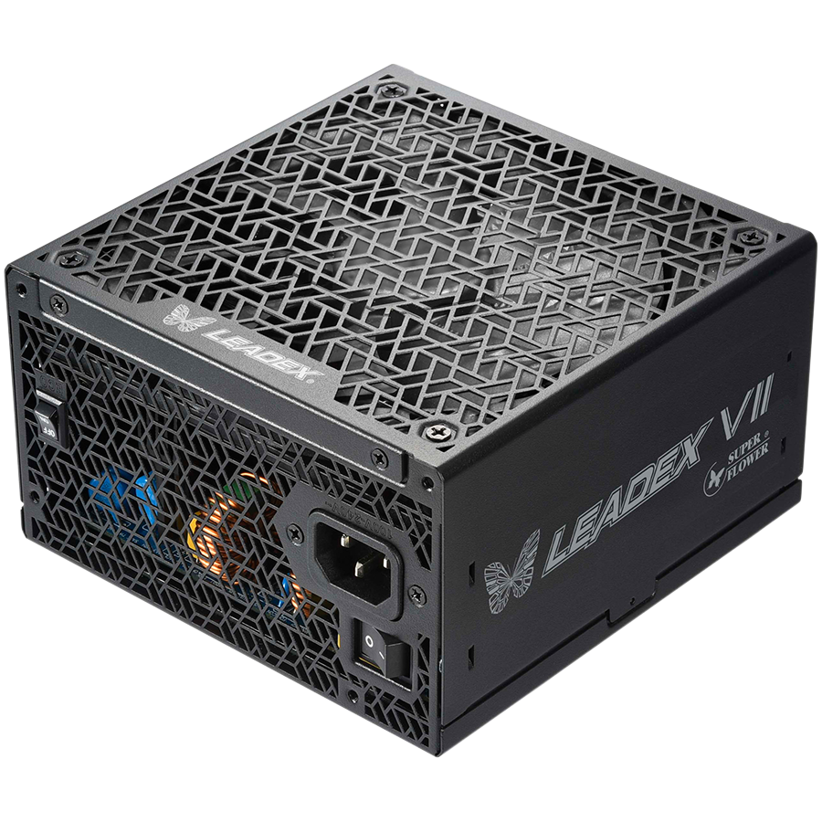 Super Flower Leadex VII XG 1300W ATX 3.1, 80 Plus Gold, Fully Modular, Flat Cables, 140mm Fan, 150mmx150mmx86mm, 10 Year Warranty