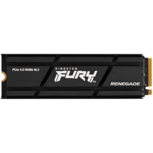 Kingston FURY Renegade 2TB SSD with Heatsink, M.2 2280, PCIe 4.0 NVMe, Read/Write 7300/7000MB/s, Random Read/Write: 1000K/1000K IOPS