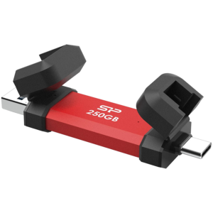 Silicon Power UC3S72 250GB, USB3.2 Gen2,DS72,Red