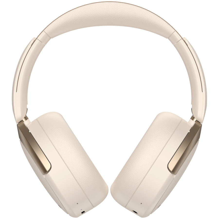 Edifier WH950NB Wireless Over-Ear Headphones, 40mm Dynamic Titanium-Coated Drivers, BT V5.4, ANC, Hi-Res Audio Certification, Up To 80H Battery, USB-C, Ivory - Image 2
