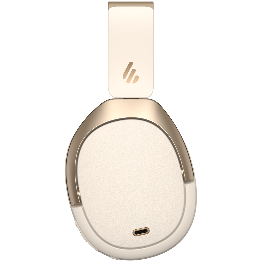 Edifier WH950NB Wireless Over-Ear Headphones, 40mm Dynamic Titanium-Coated Drivers, BT V5.4, ANC, Hi-Res Audio Certification, Up To 80H Battery, USB-C, Ivory - Image 4