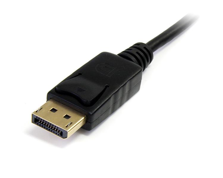 Кабел DeTech DP - DP M/M, 14+1 cooper, 5м, Черен - 18272 - Image 2