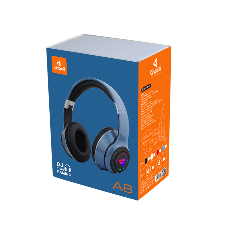 Bluetooth слушалки Kisonli A8, Различни цветове – 20797 - Image 5