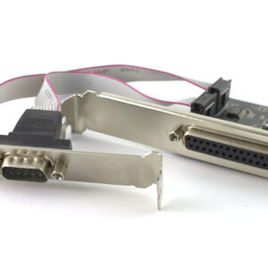Платка PCI-E  към  Serial + Parallel port -17474