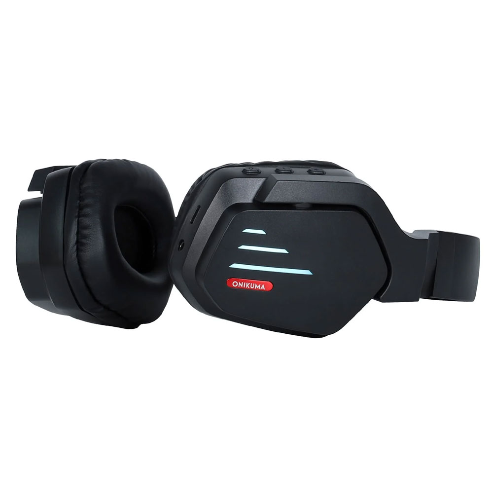 Слушалки с Bluetooth Onikuma B60, Черен - 20778 - Image 3