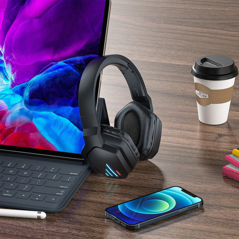 Слушалки с Bluetooth Onikuma B60, Черен - 20778 - Image 5