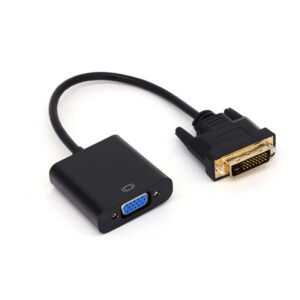 Преходник, , DVI-D към VGA, Черен - 18293