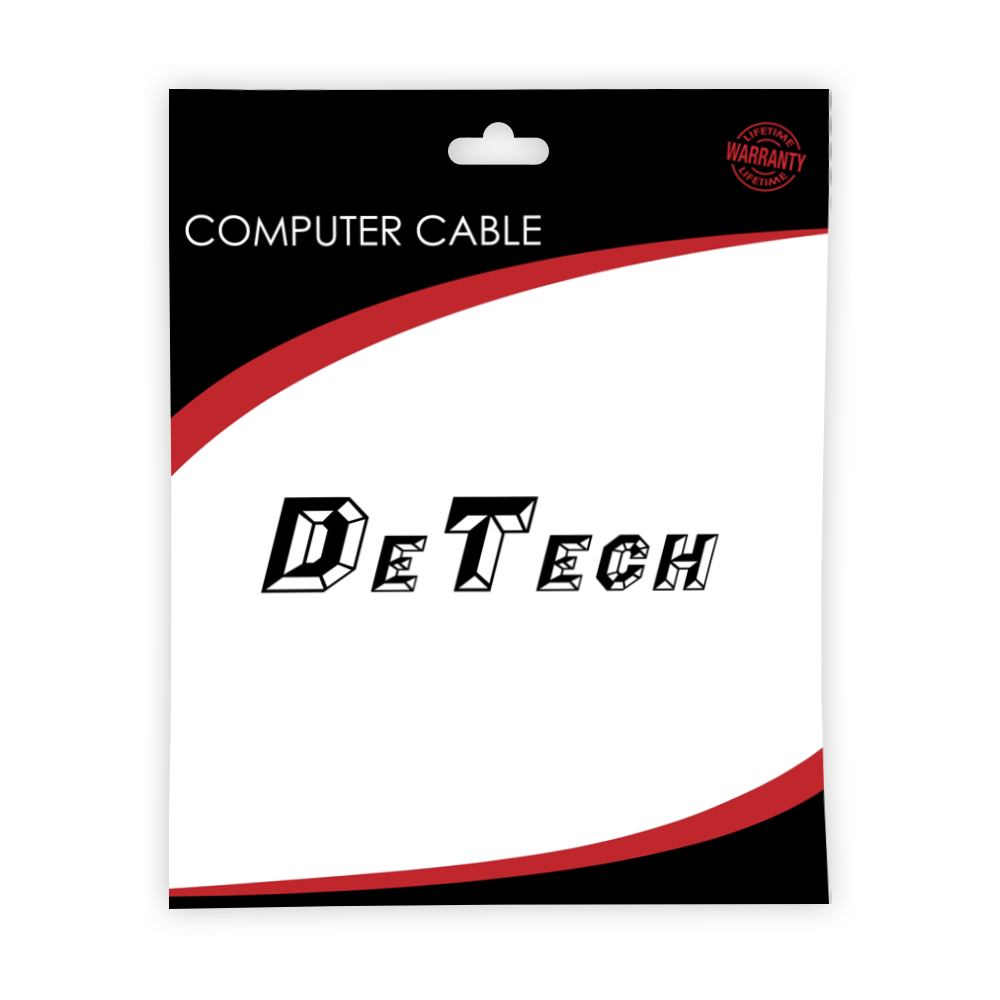 Кабел DeTech, Type-C, Thumderbolt-3 – DP, 1.8m, 4K, 60Hz, Черен - 18397 - Image 2