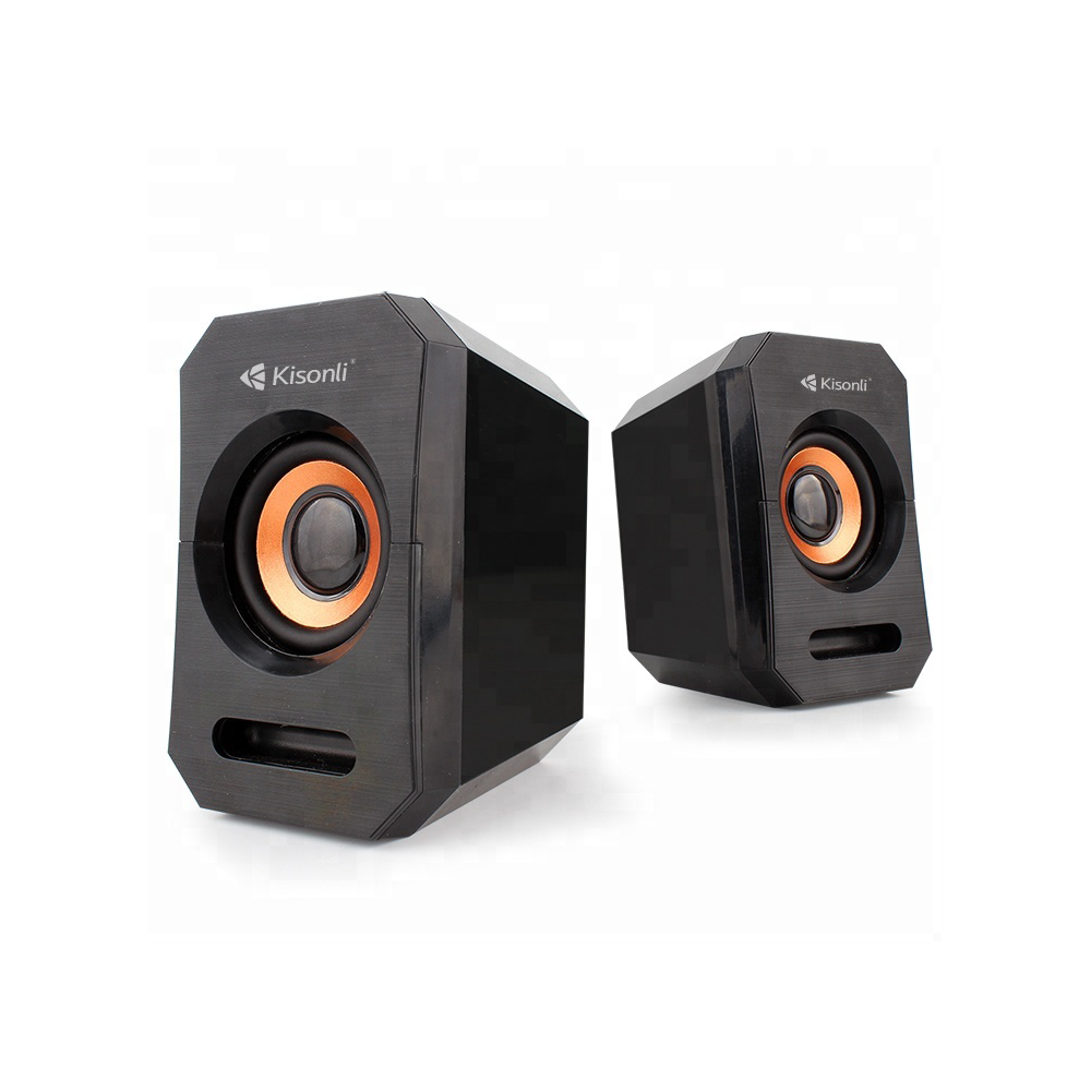 Тонколони Kisonli А-606, 3W*2, USB, Различни цветове - 22118 - Image 2