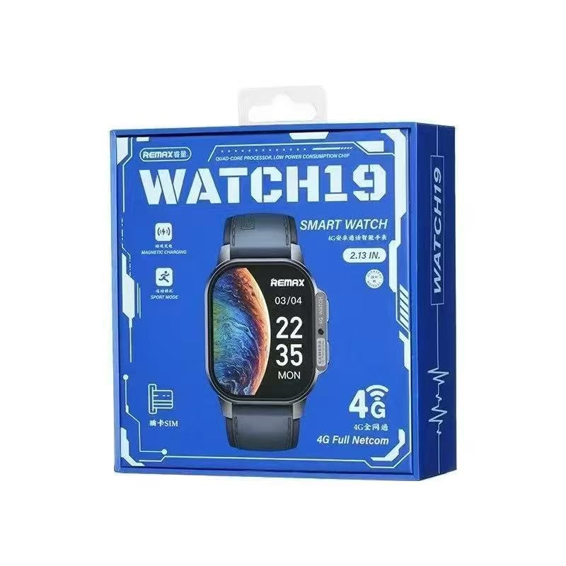 Смарт часовник Remax WATCH19, Android, Син - 73098 - Image 2