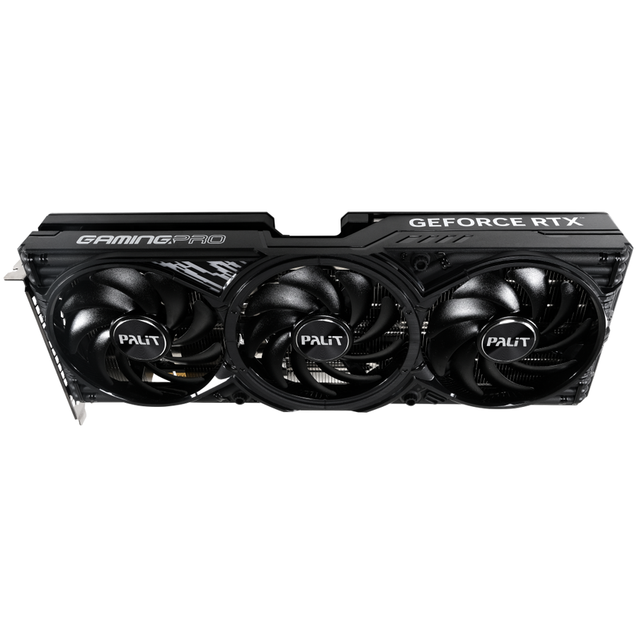 PALIT GeForce RTX 5070 Ti GamingPro-S 16GB GDDR7 256 bit, 1x HDMI 2.1b, 3x DP 2.1b, 3 Fan, 1x 16-pin pwr connector, 750W, 331.9 x 127.1 x 49.7 mm, NE7507T019T2-GB2031U - Image 3