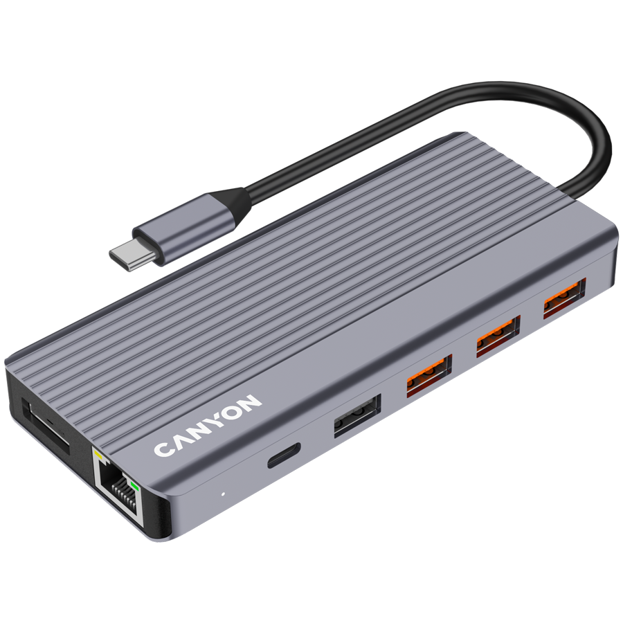 CANYON hub DS-16 13in1 4k USB-C Grey - Image 5