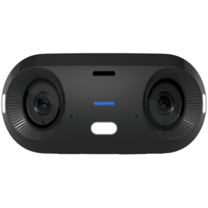 UBIQUITI UVC-G6-180-W Indoor/outdoor dual sensor 16MP 20 FPS PoE+ camera, with a Multi-TOPS AI Engine and panoramic 180 coverage