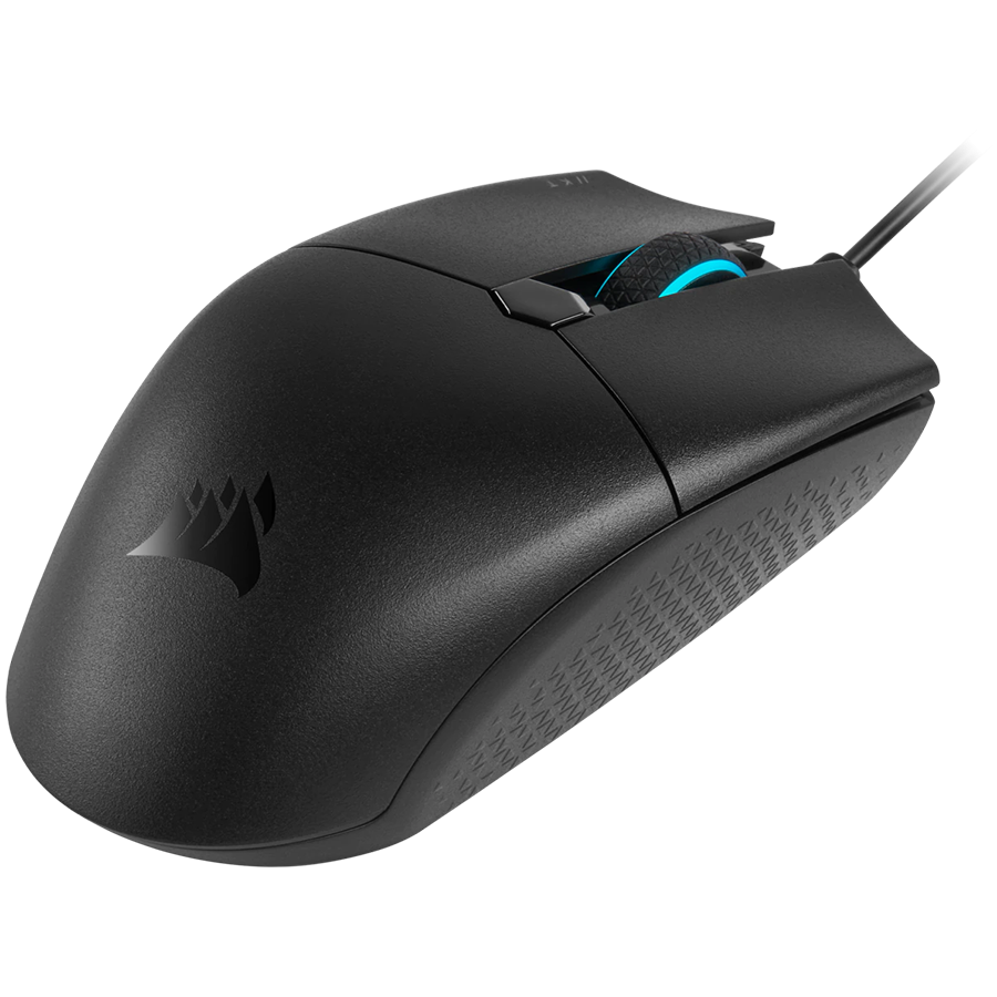 CORSAIR KATAR PRO, Wired, Black, Backlit RGB LED, 12400 DPI, Optical - Image 3