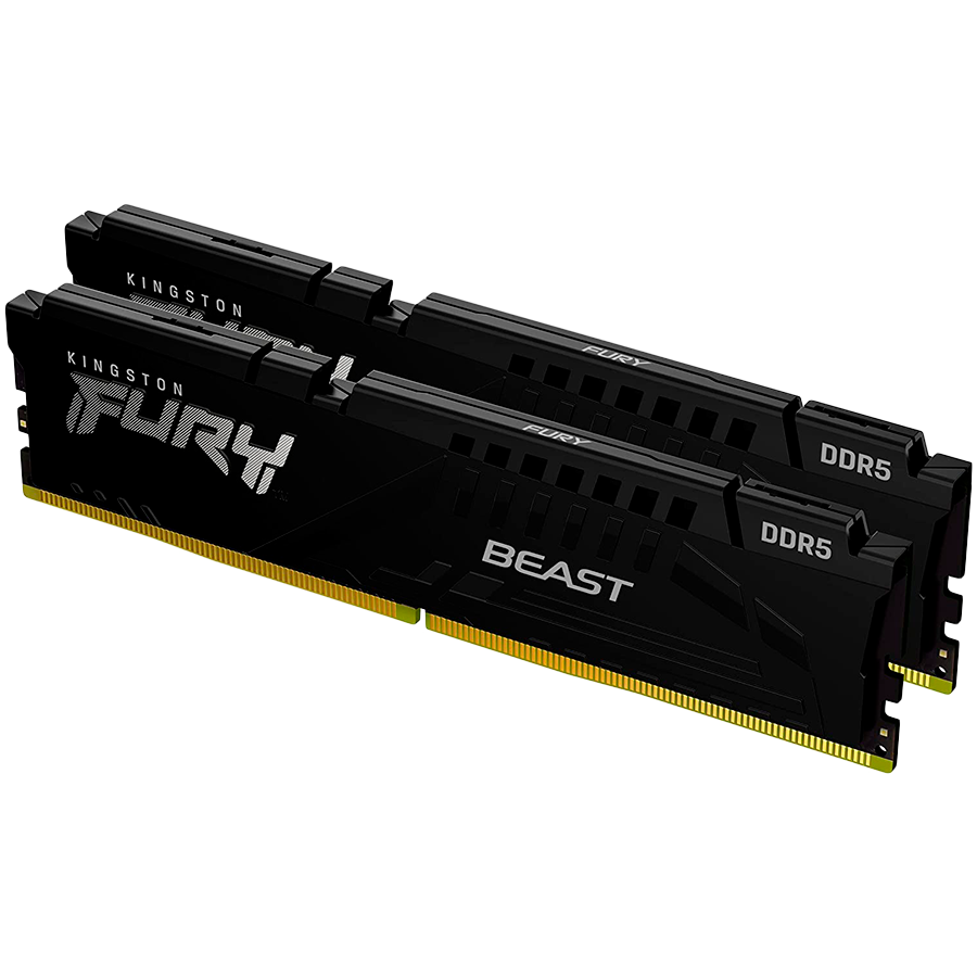 Kingston DRAM 16GB 6000MT/s DDR5 CL36 DIMM (Kit of 2) FURY Beast Black EXPO