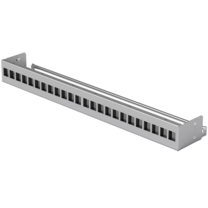 Ubiquiti UACC-Rack-Panel-Patch-Blank-24 Standalone insert that can be easily installed into an existing network equipment rack to create a clean, uniform aesthetic