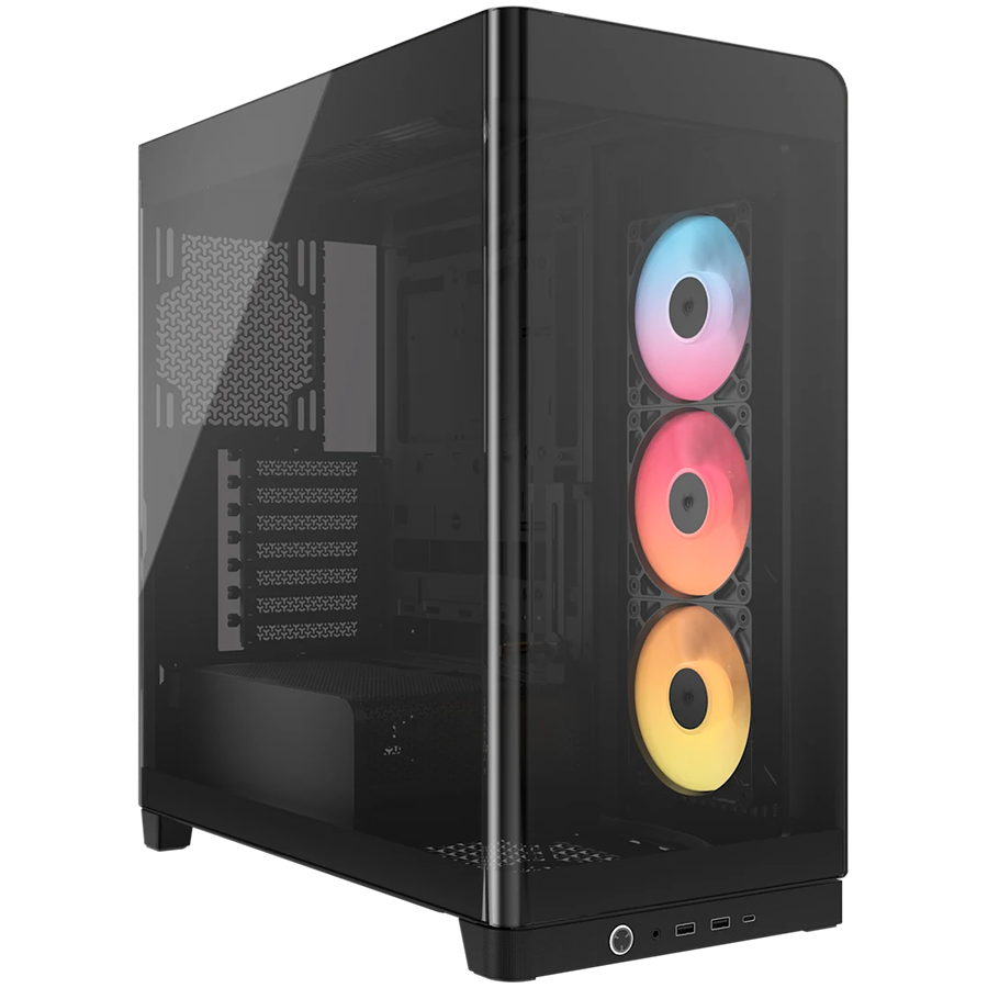 CORSAIR FRAME 4500X RS-R ARGB Tempered Glass Mid-Tower, Black